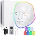 thumbnail image 1 of SUWU Plug-In LED Seven-Color Face Care Face Mask 7-Color LED Face And Neck Care Mask, 1 of 9
