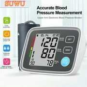 SUWU Upper Arm Blood Pressure Monitor for Home Use 2 Cuff Sizes, 9-17 & 13-21Extra Large BP Cuff Automatic Digital Blood Pressure Machine 2 Users 180 Memories USB Cable