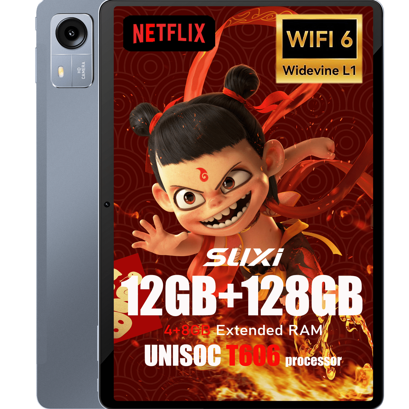 タブレットPC　Suxi Tablet Poker A3　Android14 SUXI-Tablet-Poker-A3-10-1-Inch