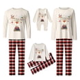 thumbnail image 1 of SUXIAN Baby Christmas Pajama Set, Long Sleeve Top and Pants, 1 of 4