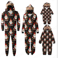 thumbnail image 1 of SUXIAN Family Christmas Pajamas Suitable Mommy Sleepwear Big Headed Deer Print Long Sleeve Jumpsuit Soft Holiday Romper Cotton, 1 of 8