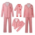 thumbnail image 1 of SUXIAN Family Matching Christmas Pajamas Printed Home Clothes Long Sleeve Top Trousers Two Piece Sleepwear Outfit, 1 of 8