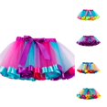 thumbnail image 1 of SUXIAN Girls Skirts Carnival Mesh Tutu Ballet Dance Party Outfit For Kids Toddler Girl Skirts Hot Pink_001 5-8 Years, 1 of 3