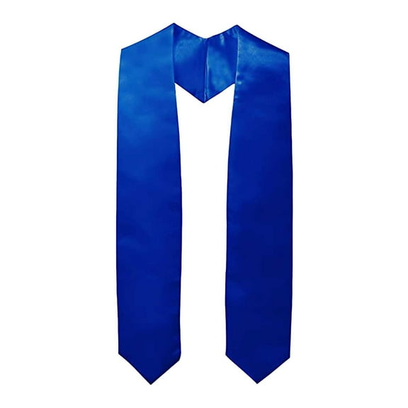 UJNDER Senior Year Ribbon Scarf Casual Solid Color Neckerchief Belt for Versatile Fashion Accessories Dark Blue