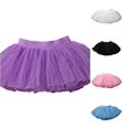 thumbnail image 1 of SUXIAN Toddler Girls Skirts Ballet Dance Tutu Layered Flared Elastic Waistband Party Performance For Kids Girls Skirt Purple 9-10 Years, 1 of 4