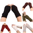 thumbnail image 1 of SUXIAN Winter Gloves Women Mobile Keep Knitted Warm Riding Phone Touchscreen Cozy Soft Thermal Gloves K One Size, 1 of 3