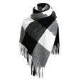 thumbnail image 1 of SUXIAN Winter Scarf for Women Classic Plaid Warm Soft Large Blanket Shawl J One Size, 1 of 3
