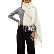 SUXIAN Winter Scarf for Women Soft Cozy Thick Wrap Shawl Elegant YE2 One Size