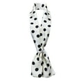 thumbnail image 1 of SUXIAN Women's Scarf Silk Elegant Polka Dot Design Versatile Black One Size, 1 of 3