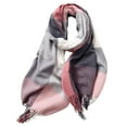thumbnail image 1 of SUXIAN Women's Winter Scarf Plaid Blanket Warm Long Elegant Watermelon Red One Size, 1 of 3