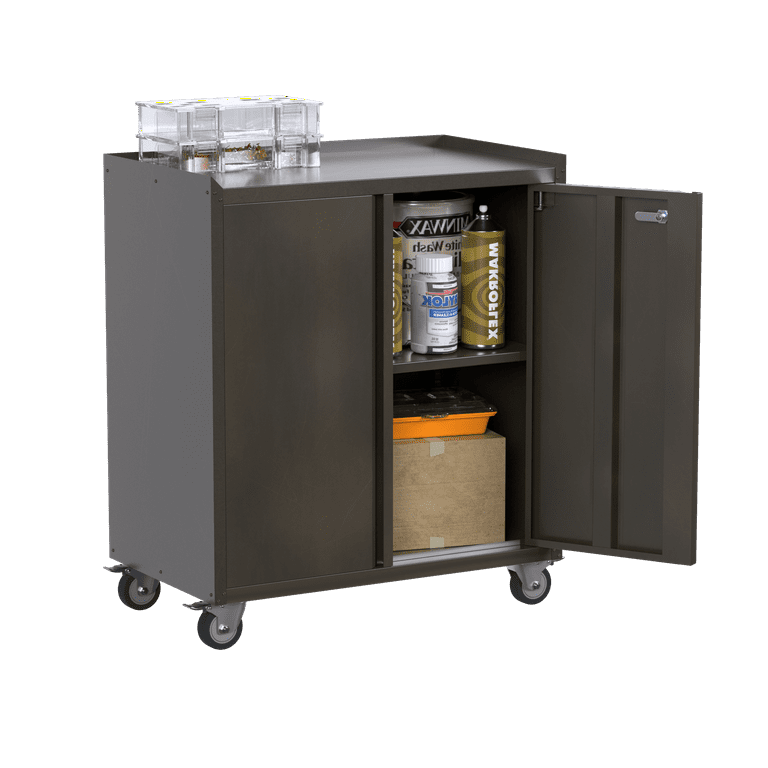 Retro metal storage cabinet deals