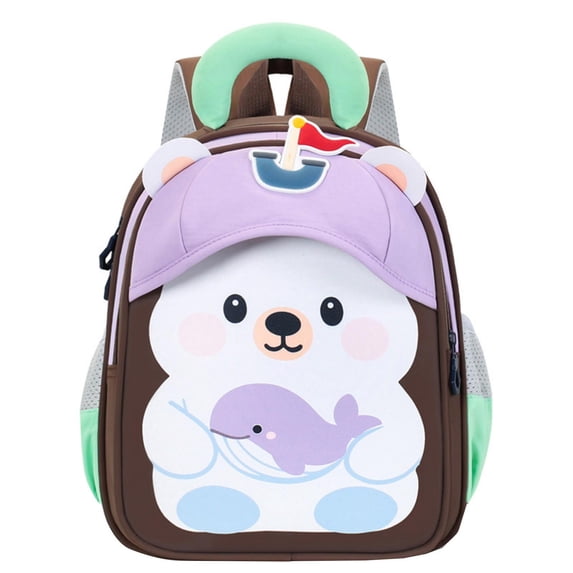 SUYIDA 3D Cartoon Character Large Capacity Backpack Lightweight Durable Casual Daypack for Travel Commute Backpack for age 3th 4th 5th