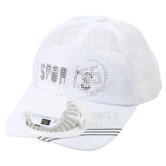 SUYIDA Adult Smart Sun Hat with Built-in Rechargeable Fan for Outdoor Travel and Sun