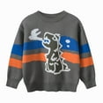 thumbnail image 1 of SUYIDA Boys Christmas Sweater Size 7,Toddler Boys Girls Sweater Long Sleeve Cartoon Warm Knitted Pullover Knitwear Tops, 1 of 6