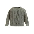 thumbnail image 1 of SUYIDA Boys Sweaters ,Children's Autumn Baby Contrast Sweater Western Style Kids Crew Neck Knit Top (1Y 6Y), 1 of 6