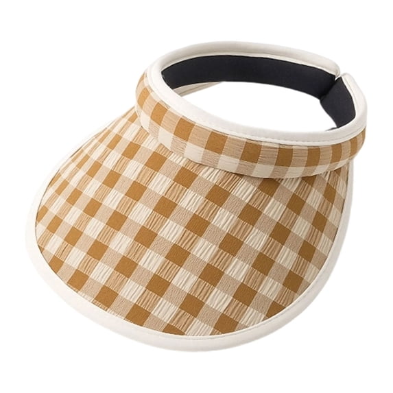 SUYIDA Breathable Wide Brim Sun Visor Hat for Outdoor Travel and Summer Beach Sports with Adjustable Fit