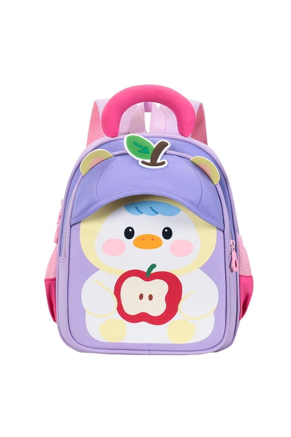 Cartoon 3D Character Large Capacity Backpack Lightweight Durable Travel Bookbag for Daily Commute Backpack for age 3th 4th 5th