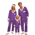 thumbnail image 1 of SUYIDA Christma Pajama Family Christmas Pjs Matching Sets with T-Shirt and Pants Holiday Family Sleepwear Pajamas, 1 of 7