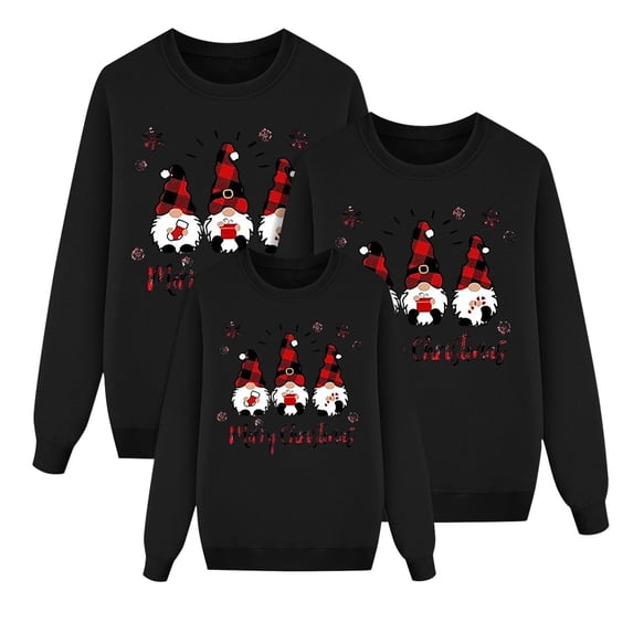 SUYIDA Christmas Matching Family Sweatshirts, Funny Family Group Christmas Holiday Party Sweater