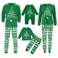 thumbnail image 1 of SUYIDA Christmas Pajamas for Family 2025 Reindeer Graphic Top and Plaid Pants Sleepwear Long Sleeve Loose Fitting Matching Pajamas for Couples for Mens Womens Baby Boys Girls, 1 of 5