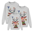thumbnail image 1 of SUYIDA Christmas Sweater for Women Men Kids Cute Family Matching Pullover Jumpers for Holiday Party, 1 of 5