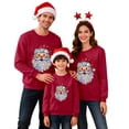 thumbnail image 1 of SUYIDA Christmas Sweaters for Women Men Kids Family Matching Christmas Sweater Funny Xmas Holiday Pullover, 1 of 6