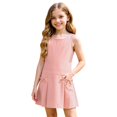 thumbnail image 1 of SUYIDA Girls Party Dress with Color Blocking, School Lace Tutu Gown for Toddler, Holiday Pageant Performance Outfit for Kids, 1 of 6
