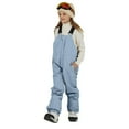 thumbnail image 1 of SUYIDA Kids Adjustable Insulated Bib Overalls With Knee For Skiing And Winter Outdoor Play, 1 of 6
