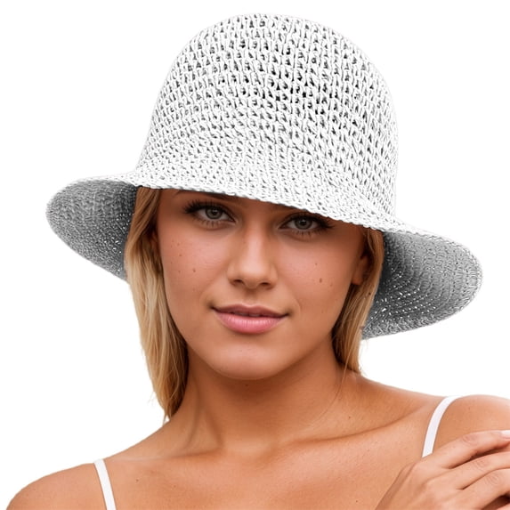 SUYIDA Lightweight Breathable Sun Hat for Women Outdoor Summer Activities Wide Brim UPF