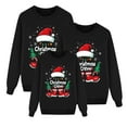 thumbnail image 1 of SUYIDA Matching Family Christmas Sweatshirts Crew Neck Soft Pullover Tops Xmas Shirts Fall Sweatshirt,Kids,6-7 Years, 1 of 4