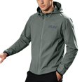 thumbnail image 1 of SUYIDA Men's Casual Hooded Jacket, Long Sleeve Lightweight Zip Up, Outdoor Windbreaker for Everyday Travel, 1 of 6