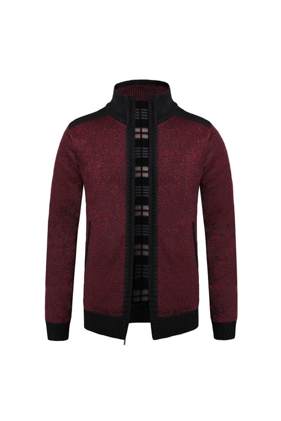 Men's Fall Winter Sweater,For Autumn And Winter 2025 Korean Style Casual And Fashionable Knitted Sweaters And Jackets