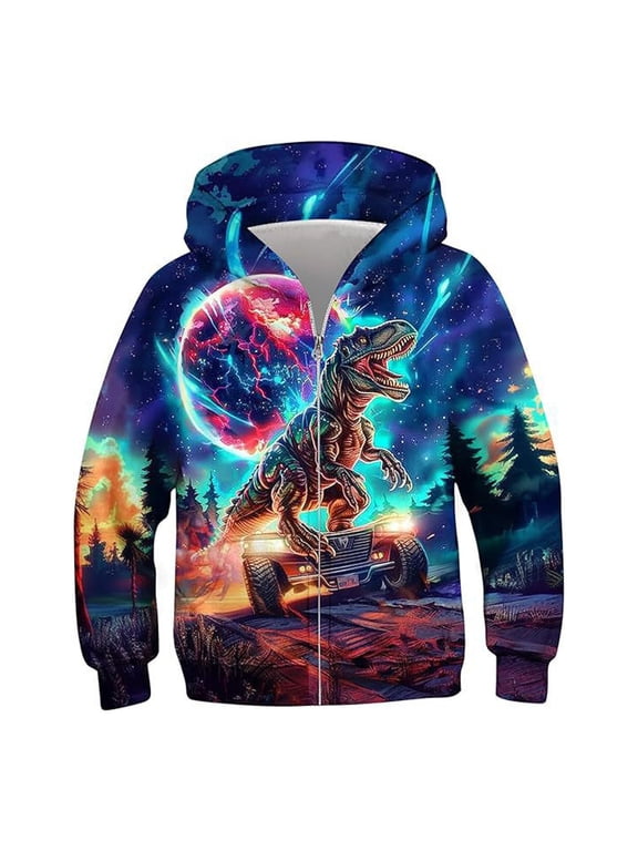 Men's Hoodies Graphic Print Zip Up Hoodie Soft Pullover Jacket Front Pocket Streetwear Outerwear Casual Outdoor Daily Wear Fashion Clothing