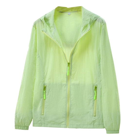 SUYIDA Men's Lightweight Windbreaker Jacket Hooded Zip Up Outdoor Coat Long Sleeve Sports Outerwear Comfortable Fit for Daily Activities