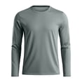 thumbnail image 1 of SUYIDA Men's Wicking Athletic Top, Long Sleeve Workout Tee, Gym Running Training Outdoor Shirt, 1 of 5