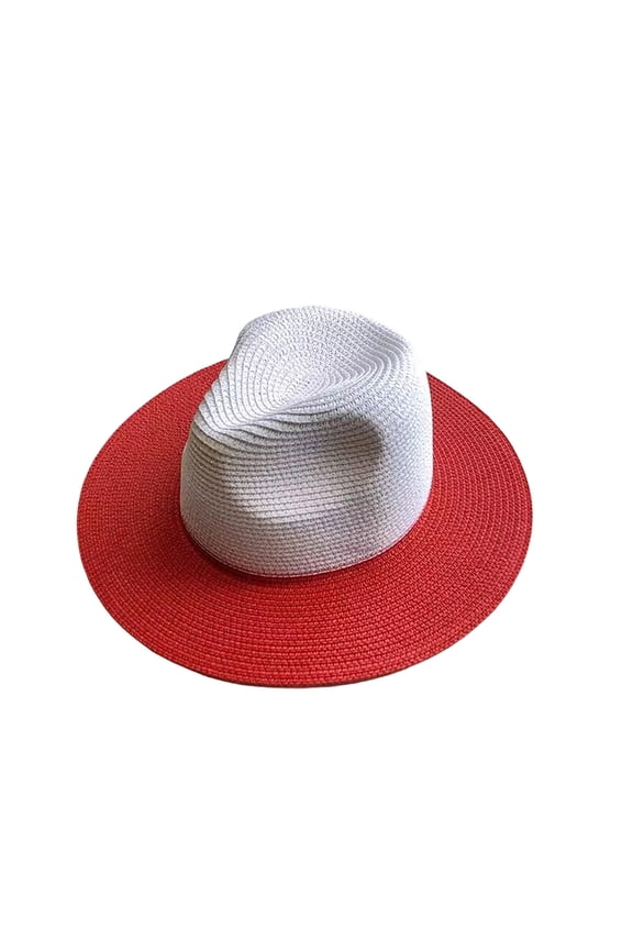 Stylish Unisex Wide Brim Panama Hat For Sun Beach And Summer Outdoor Activities