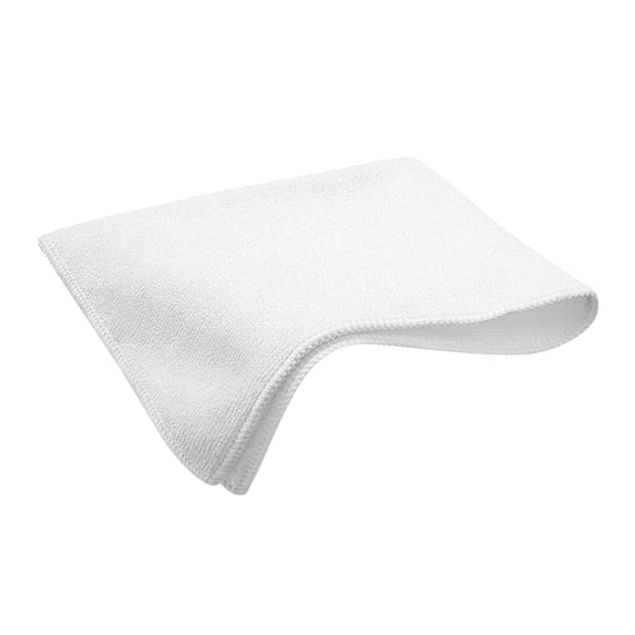 SUYOLL 1PCS Washed Microfiber Cleaning Cloths Absorbent Towels For Cars Windows Dishes White