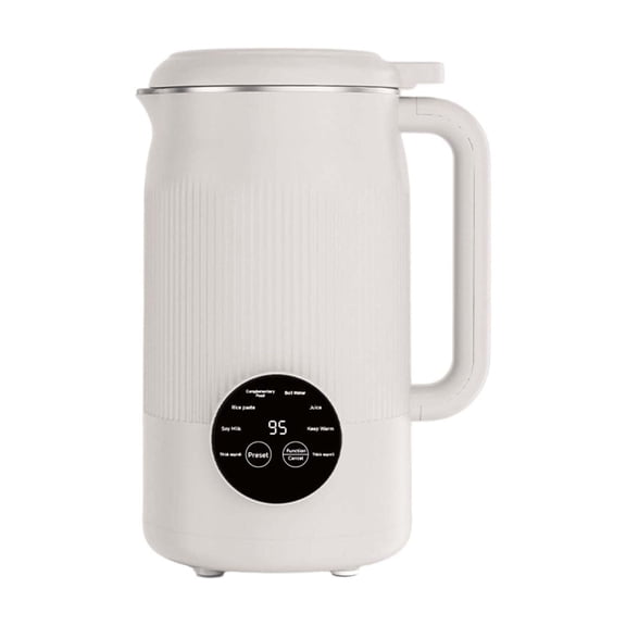 SUYOLL 8 In 1 Multifunction Nut Milk And Soymilk Maker Machine With Smart One Controls Large Capacity Pitcher And Effortless Self Cleaning Cycle For Based Beverages 30X20cm