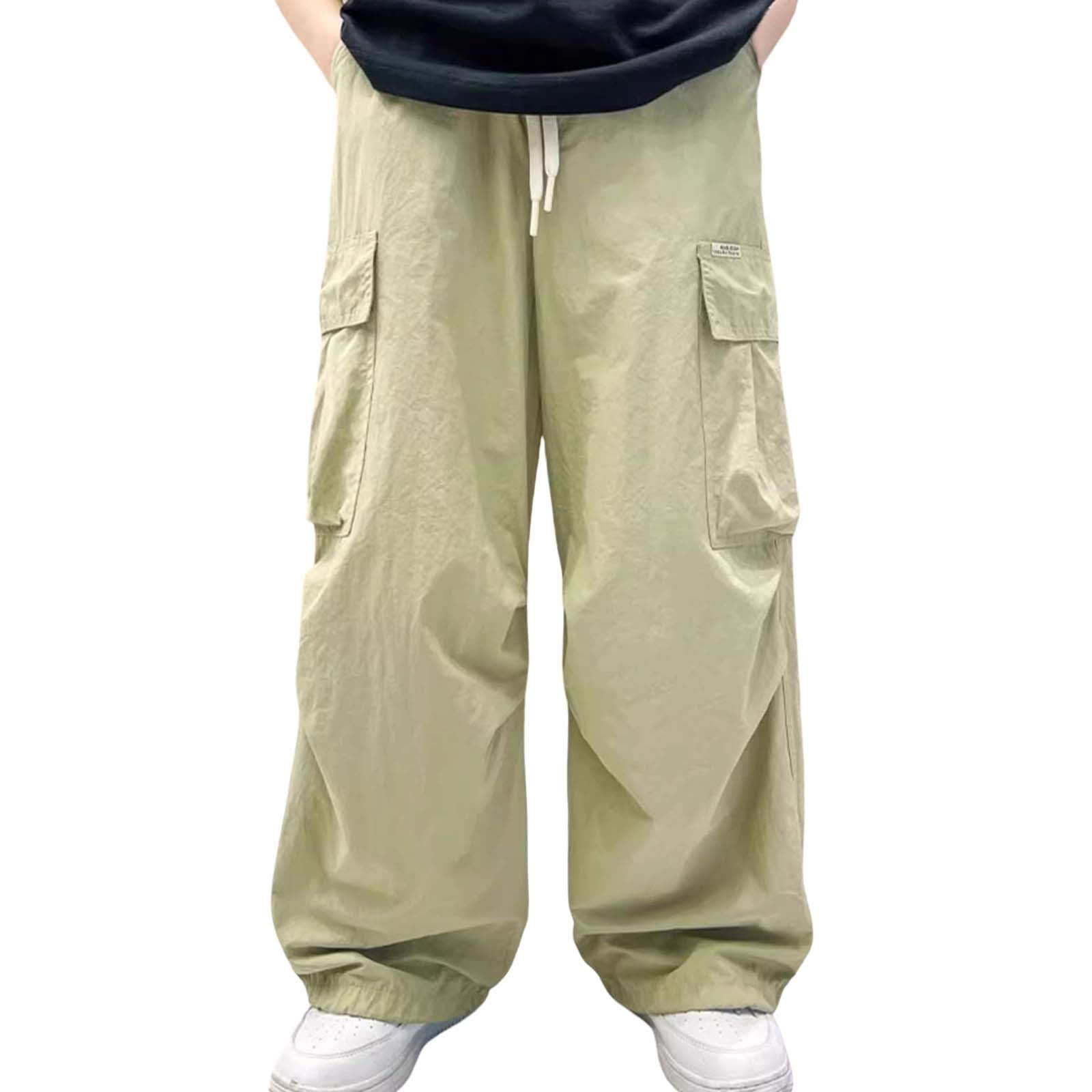 Boys Cargo Cotton Elastic Trouser