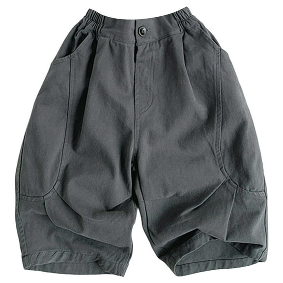 SUYOLL Children Boys Pants Casual Loose Fit Comfortable Trousers Breathable Soft Fabric Trendy Outfit Quick-Drying Fabric 1-8 Years