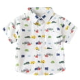 thumbnail image 1 of SUYOLL Children Boys Summer Tshirt Casual Short Sleeve Shirt with Fashion Print Comfortable Top 2 8 Years Trendy Shirt for Daily Wear Classic Versatile Tees, 1 of 8