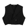 thumbnail image 1 of SUYOLL Children Girls Coat Vest Solid Color Jacket Casual Outwear Classic Versatile Tops, 1 of 5