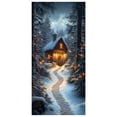 thumbnail image 1 of SUYOLL Christmas Holiday Door Cover Banner Decorative Door Curtain Tapestry Hanging Ornament For Front Yard Courtyard Indoor Outdoor Xmas Party Home Scene Decor, 1 of 7