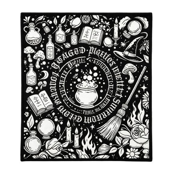 SUYOLL DIY Coloring Blanket Washable Soft Cozy Blanket For Art Projects Creative Color Throw For Home Decor Great For Seasonal Birthday And Holiday Activities