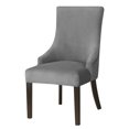 thumbnail image 1 of SUYOLL Elastic Stretch Velvet Dining Chair Slipcover Removable Washable Wingback Chair Protector Cover Easy To Clean, 1 of 5