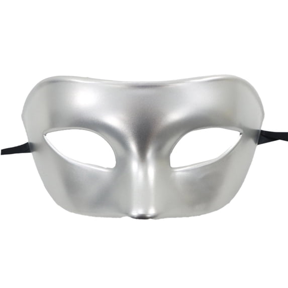 SUYOLL Halloween Classic Half Face Masquerade Mask for Men Women,Lightweight Mask with Elastic Strap for Halloween Party Home Cosplay