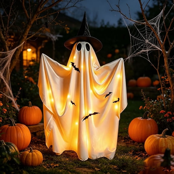 SUYOLL Halloween Decorations Indoor Figurine Standing Skeleton Ornament Gothic Home Window Shelf Mantel Tabletop Statue Holiday Party Decal
