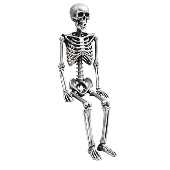 SUYOLL Halloween Decorations Skeleton Desktop Ornament For Festive Home Party Indoor Decal