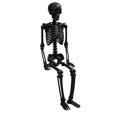 thumbnail image 1 of SUYOLL Halloween Decorations Skeleton Desktop Ornament For Festive Home Party Indoor Decal, 1 of 9