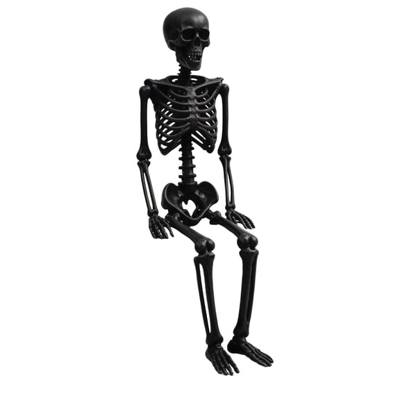 SUYOLL Halloween Decorations Skeleton Desktop Ornament For Festive Home Party Indoor Decal